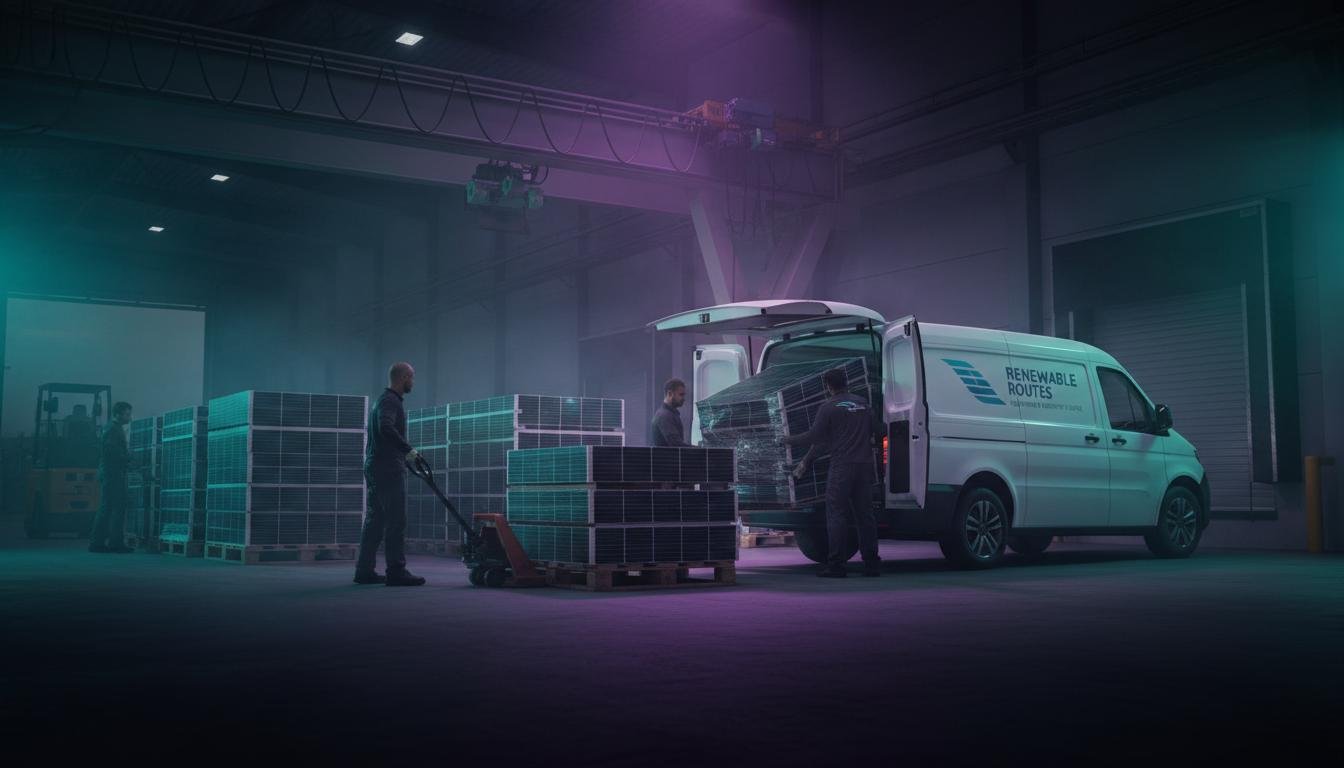 Solar Panel Delivery